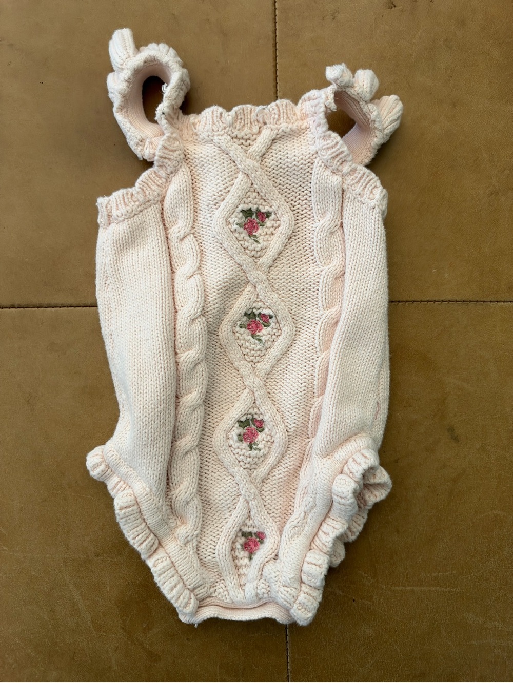 Nicole Miller Knit Romper 0-3M